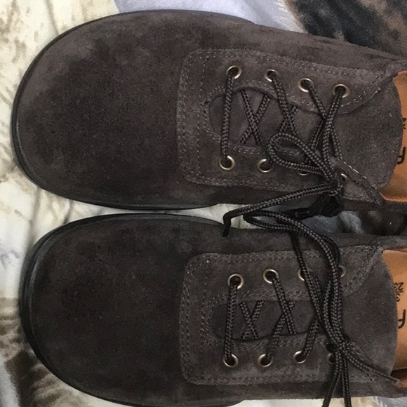 Rare footprints suede lace up shoes - Picture 5 of 5